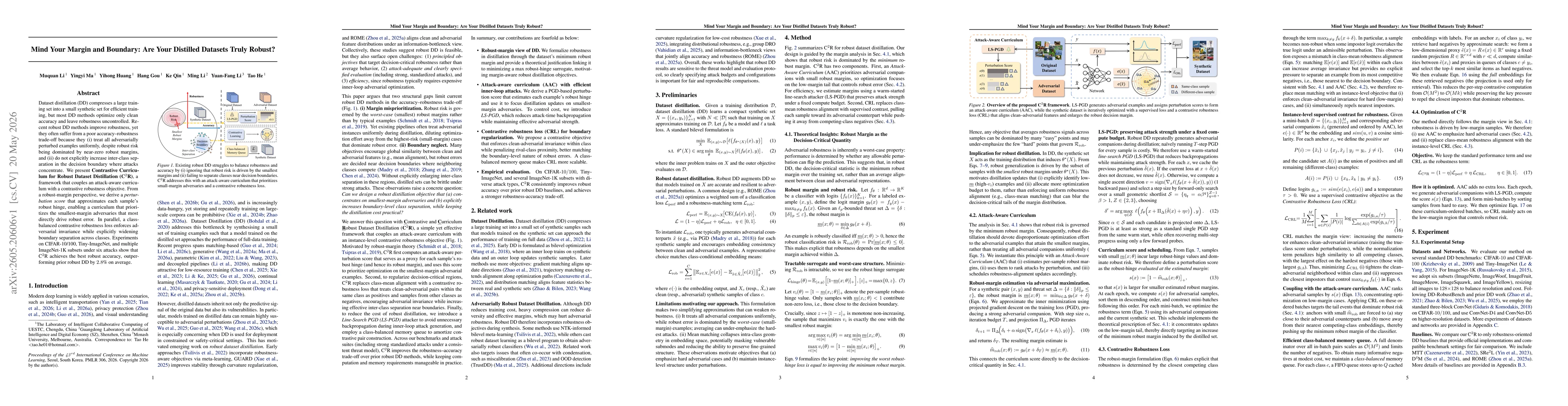 Thumbnail for Mind Your Margin and Boundary: Are Your Distilled Datasets Truly Robust?