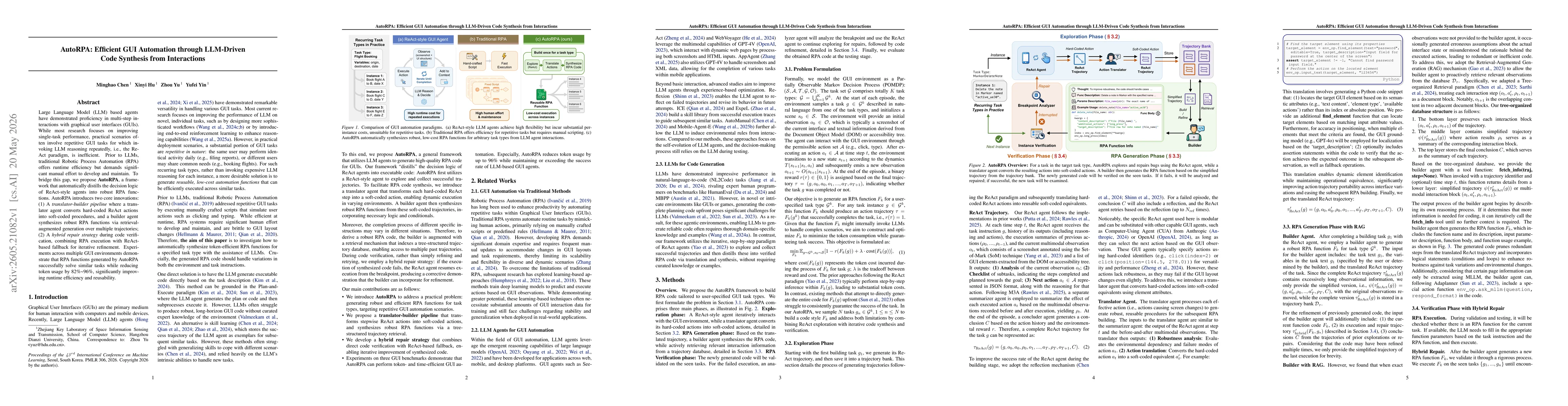 Thumbnail for AutoRPA: Efficient GUI Automation through LLM-Driven Code Synthesis from Interactions