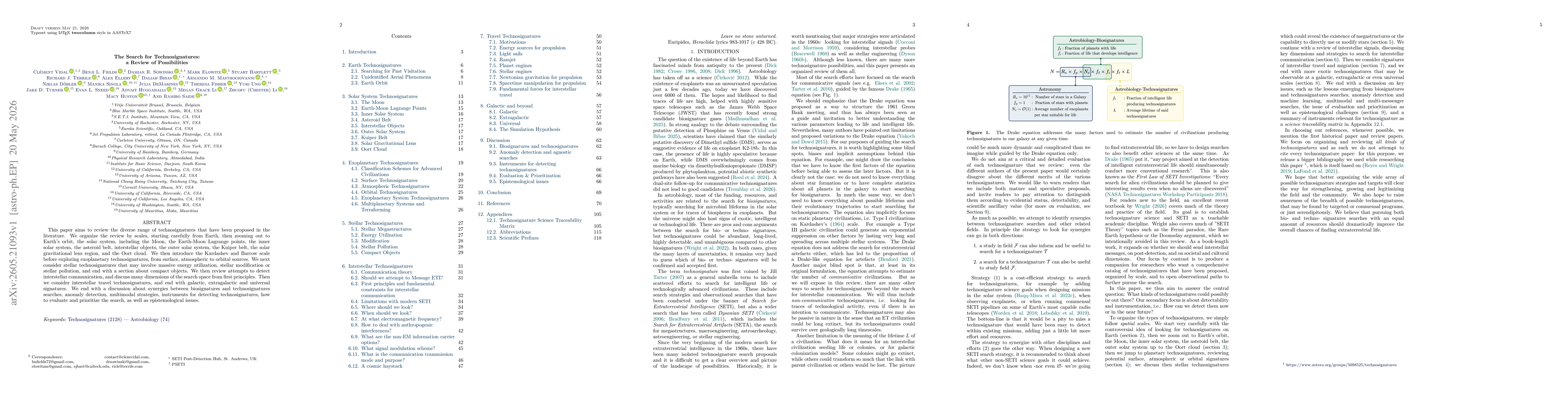 Thumbnail for The Search for Technosignatures: a Review of Possibilities
