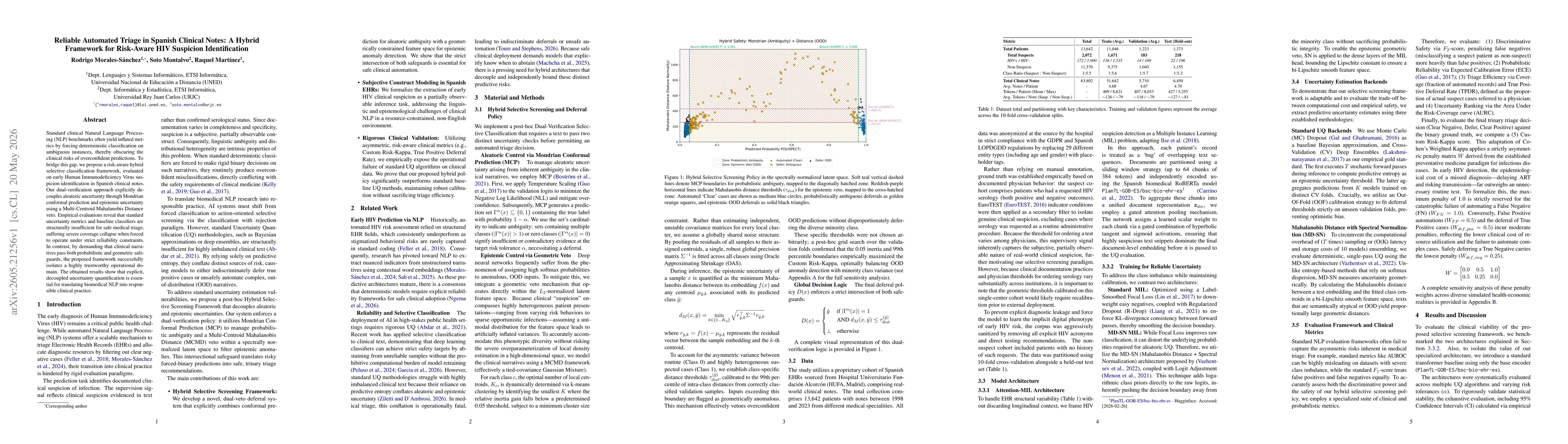 Thumbnail for Reliable Automated Triage in Spanish Clinical Notes: A Hybrid Framework for Risk-Aware HIV Suspicion Identification