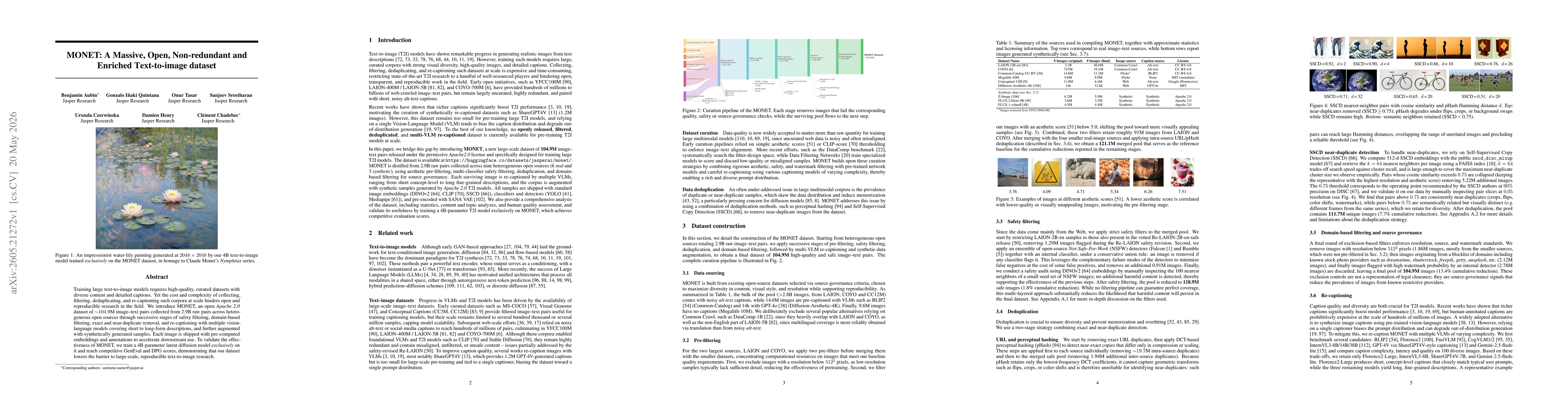 Thumbnail for MONET: A Massive, Open, Non-redundant and Enriched Text-to-image dataset