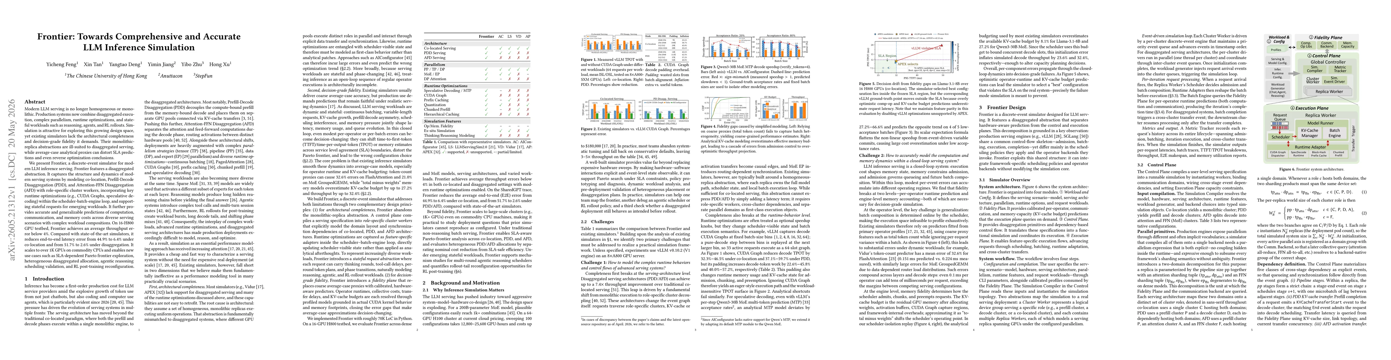 Thumbnail for Frontier: Towards Comprehensive and Accurate LLM Inference Simulation