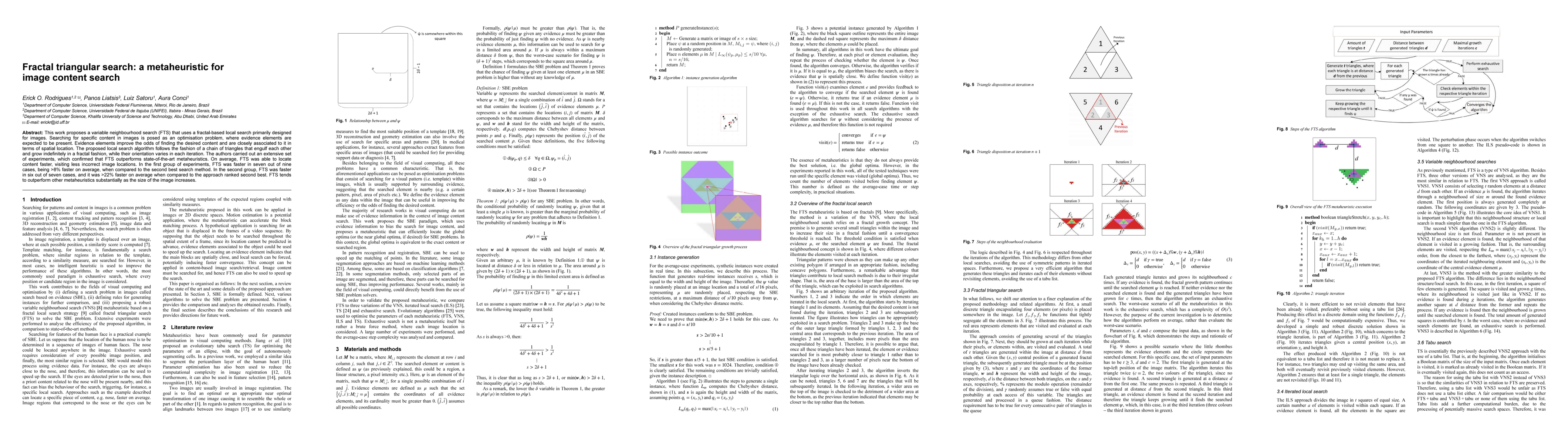 Thumbnail for Fractal triangular search: a metaheuristic for image content search