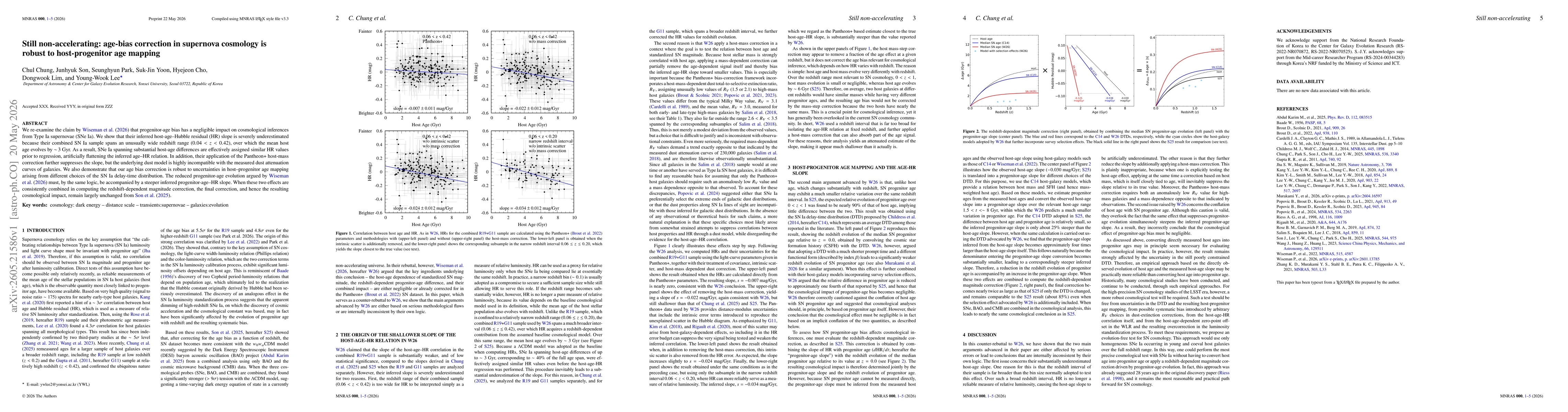 Thumbnail for Still non-accelerating: age-bias correction in supernova cosmology is robust to host-progenitor age mapping