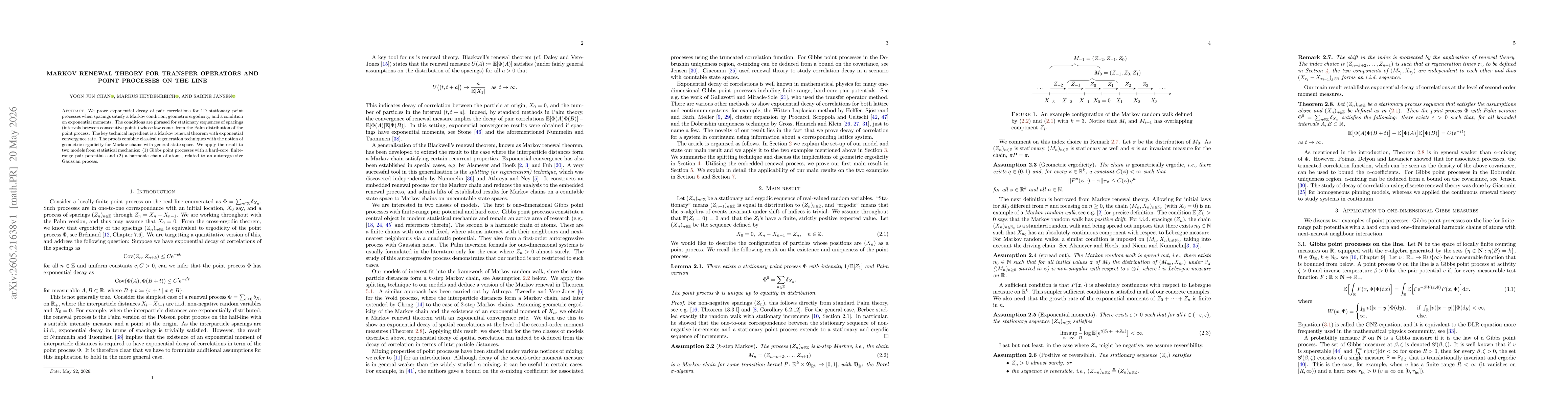Thumbnail for Markov Renewal Theory for Transfer Operators and Point Processes on the Line