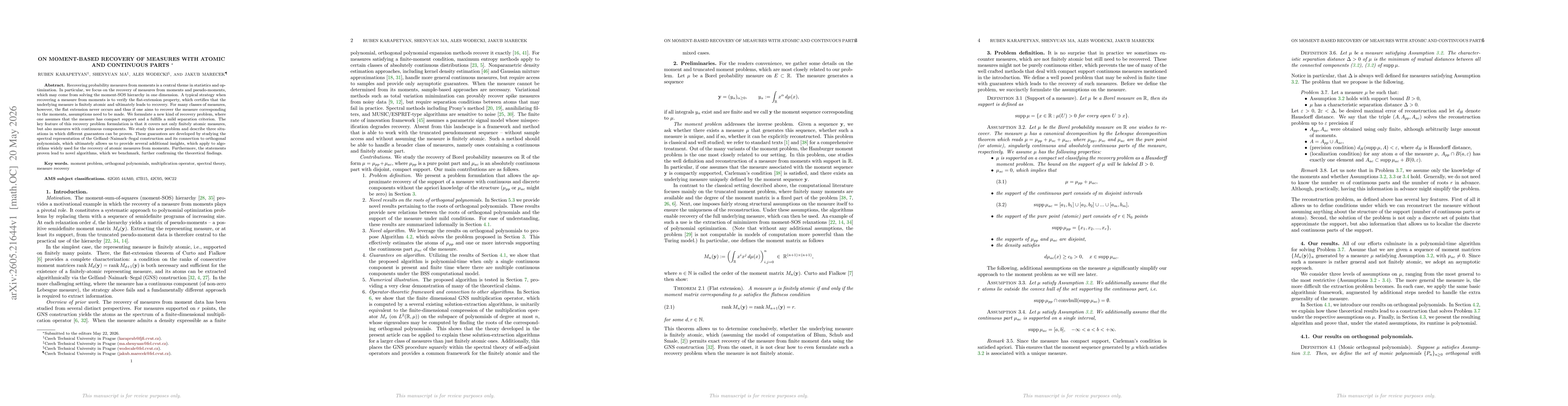 Thumbnail for On Moment-Based Recovery of Measures with Atomic and Continuous Parts