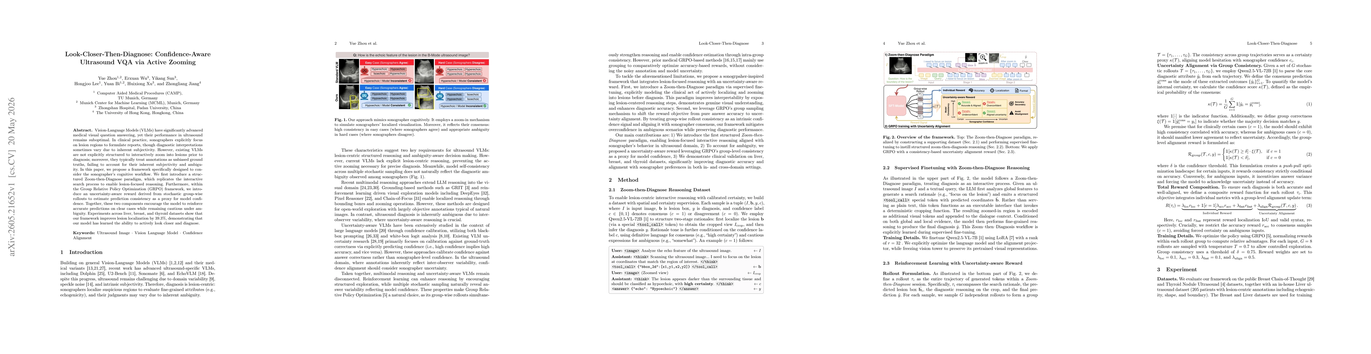 Thumbnail for Look-Closer-Then-Diagnose: Confidence-Aware Ultrasound VQA via Active Zooming