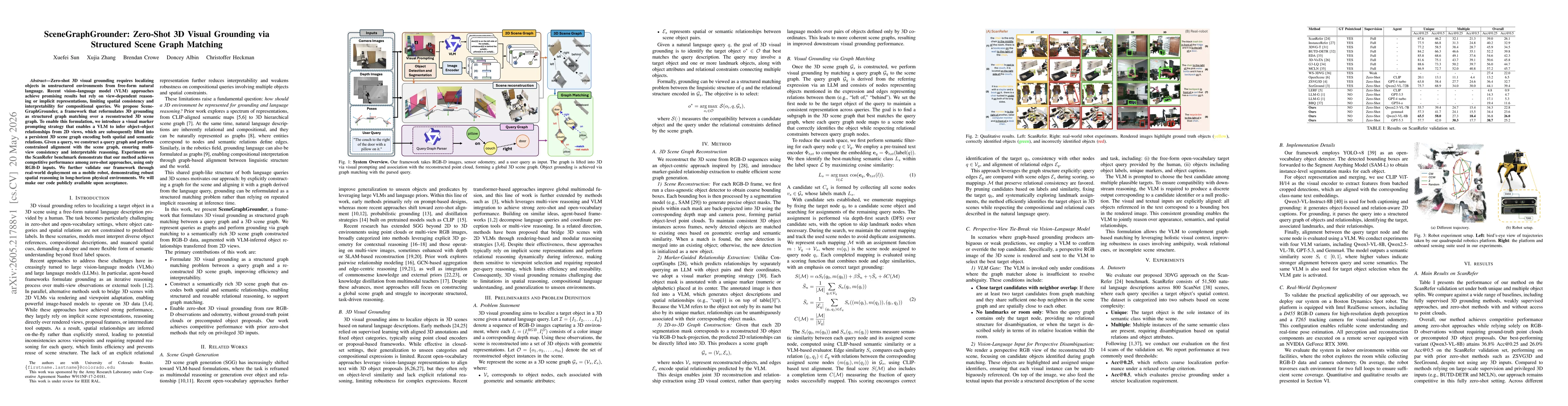 Thumbnail for SceneGraphGrounder: Zero-Shot 3D Visual Grounding via Structured Scene Graph Matching