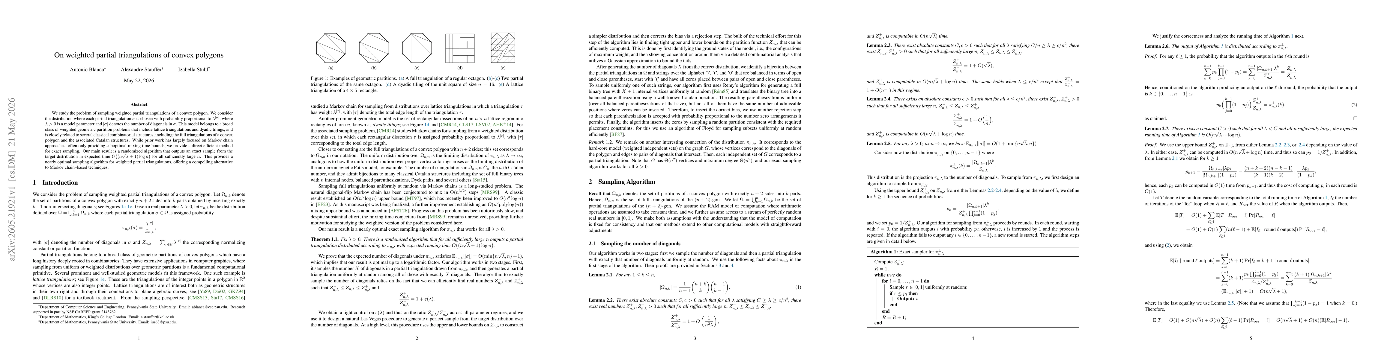 Thumbnail for On weighted partial triangulations of convex polygons