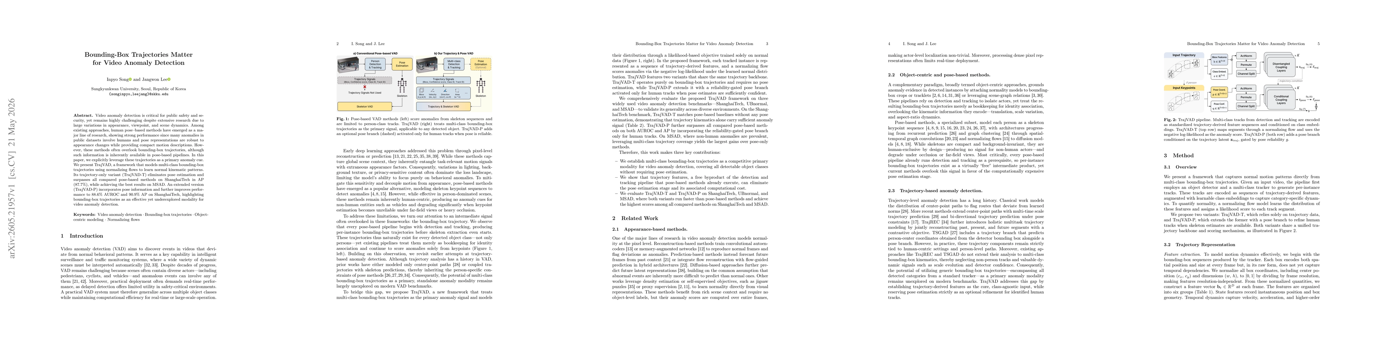 Thumbnail for Bounding-Box Trajectories Matter for Video Anomaly Detection
