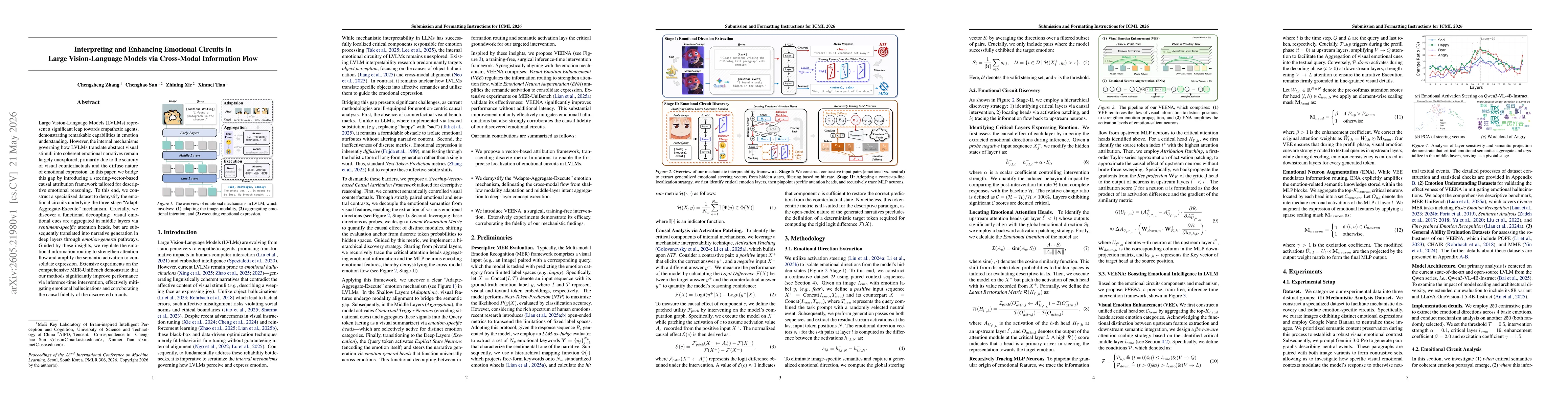 Thumbnail for Interpreting and Enhancing Emotional Circuits in Large Vision-Language Models via Cross-Modal Information Flow