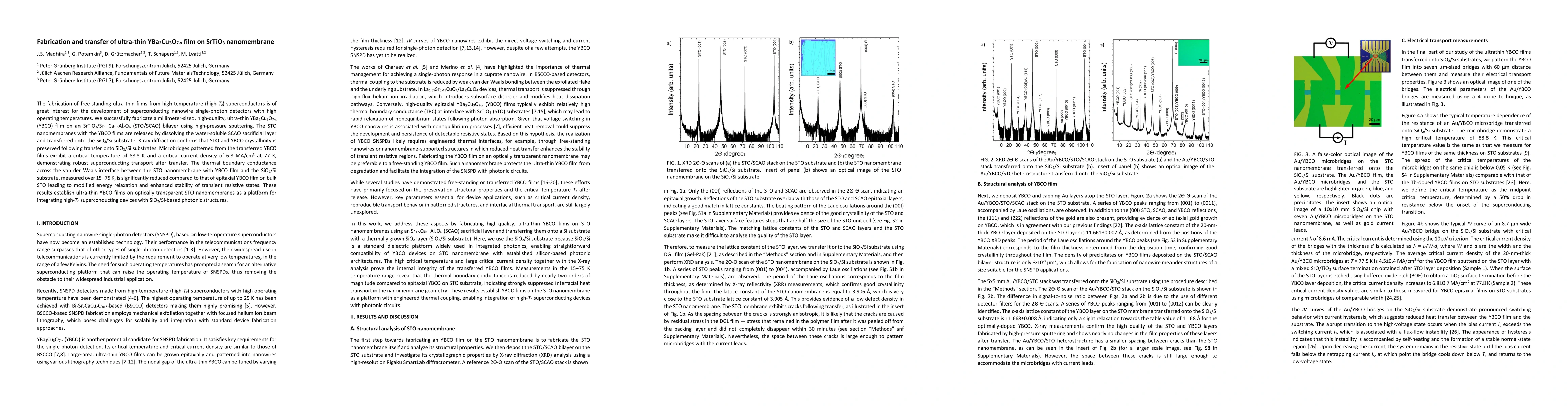 Thumbnail for Fabrication and transfer of ultra-thin YBa$2$Cu$3$O$_{7-x}$ film on SrTiO$_3$ nanomembrane
