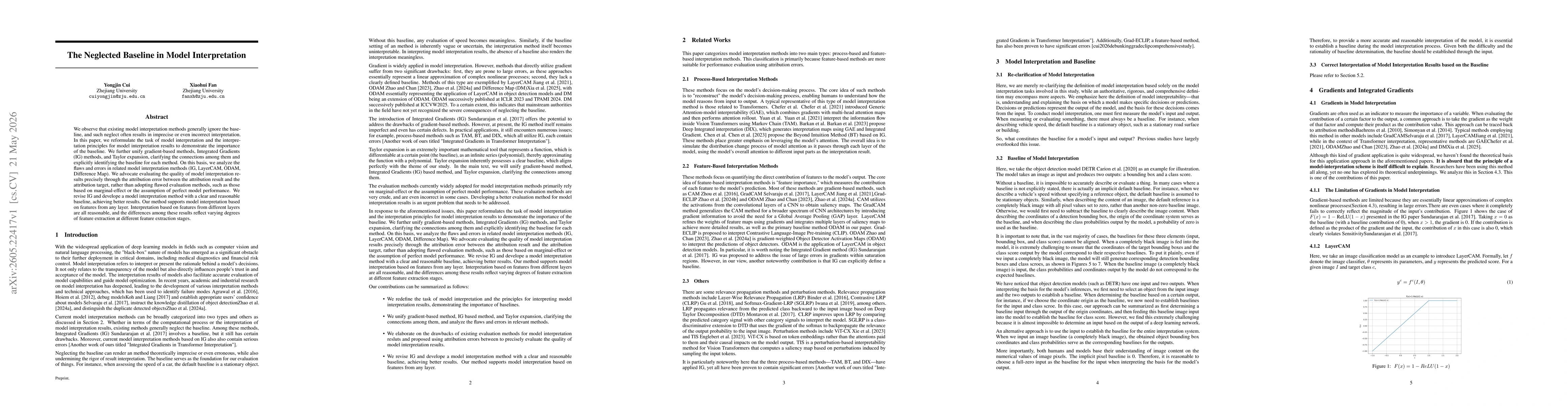 Thumbnail for The Neglected Baseline in Model Interpretation