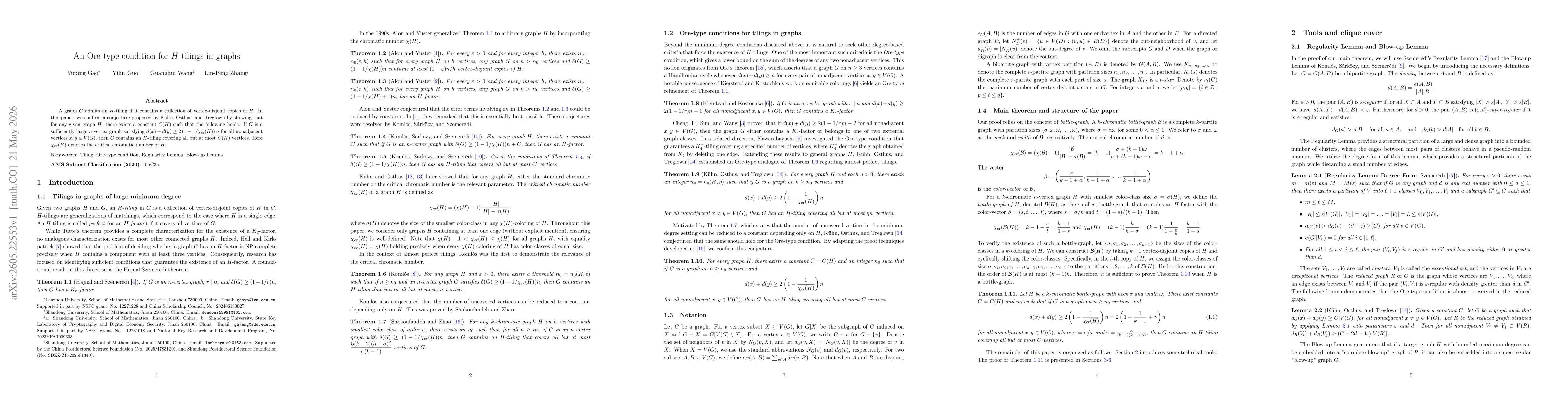 Thumbnail for An Ore-type Alon-Yuster Theorem