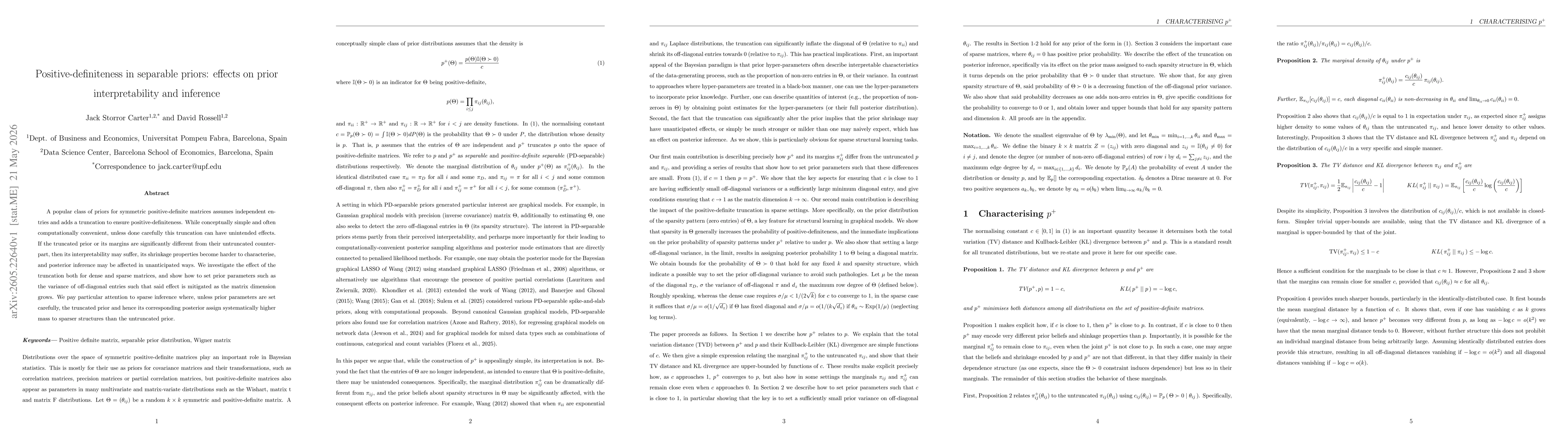 Thumbnail for Positive-definiteness in separable priors: effects on prior interpretability and inference