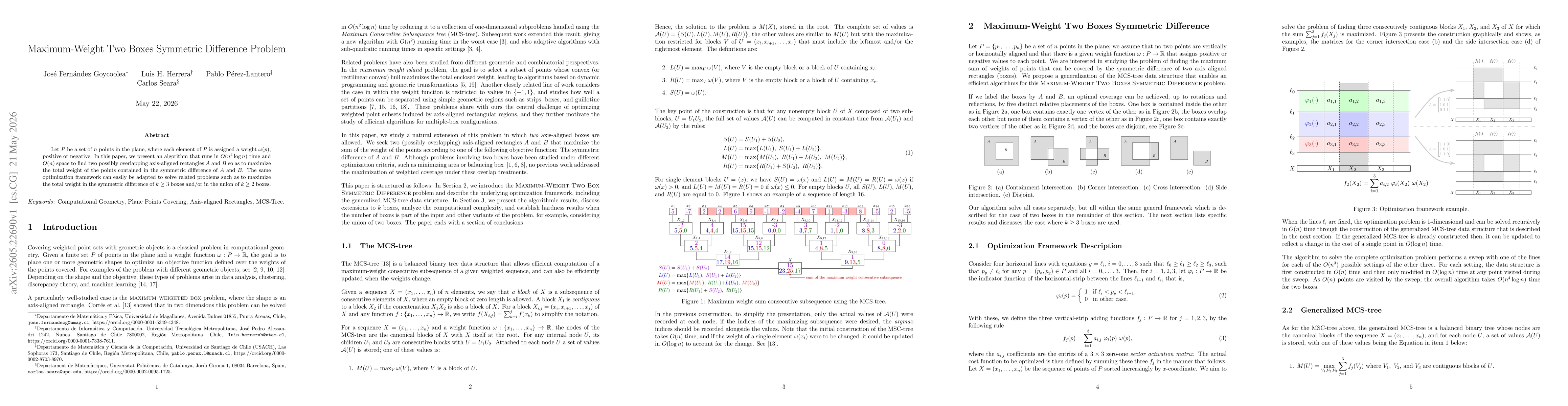 Thumbnail for Maximum-Weight Two Boxes Symmetric Difference Problem
