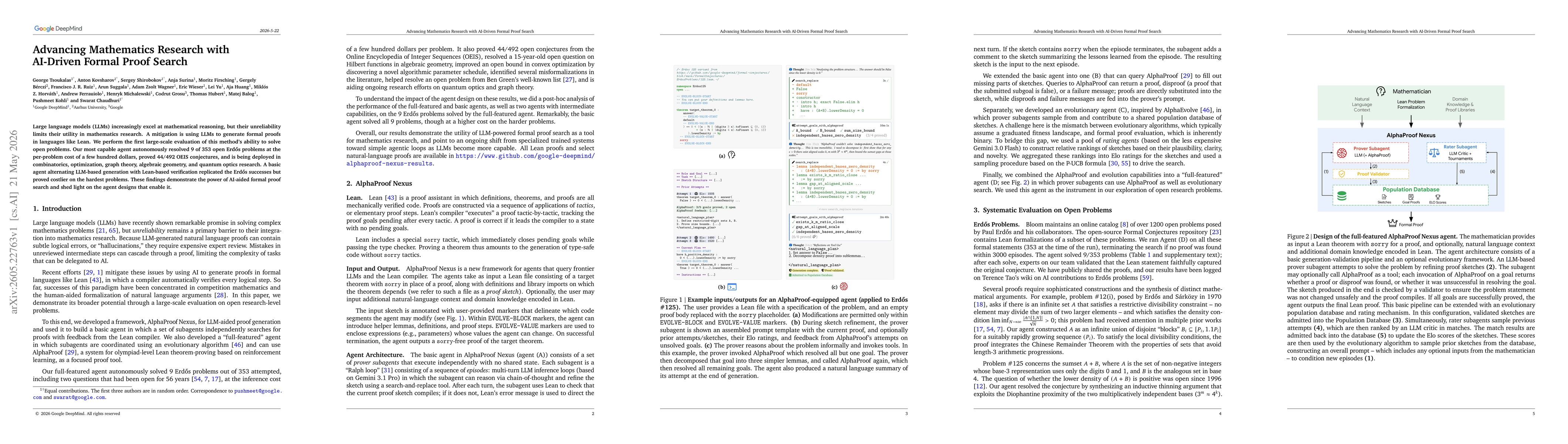 Thumbnail for Advancing Mathematics Research with AI-Driven Formal Proof Search