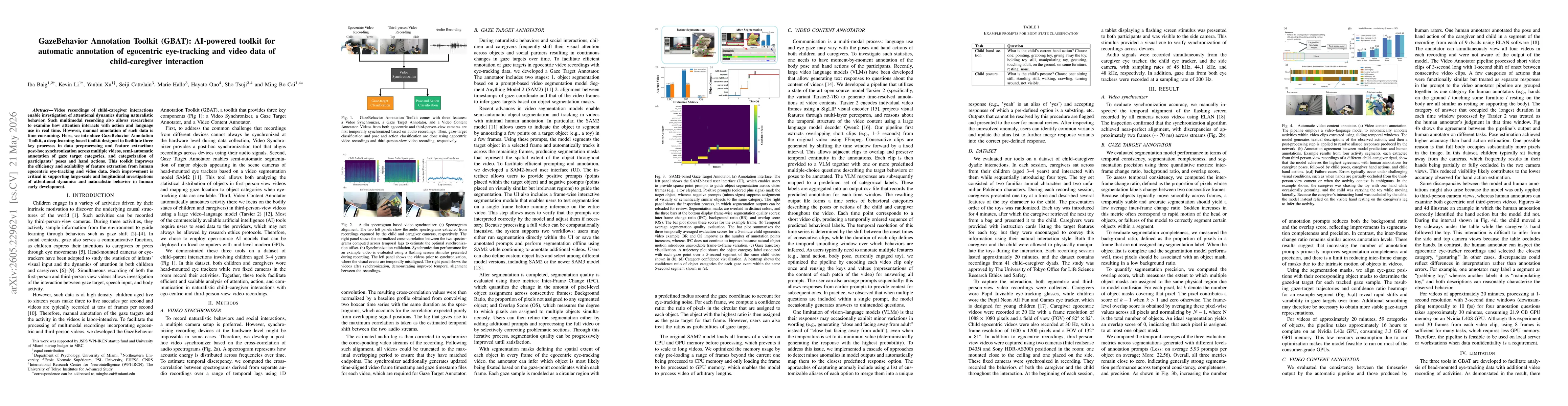 Thumbnail for GazeBehavior Annotation Toolkit (GBAT): AI-powered toolkit for automatic annotation of egocentric eye-tracking and video data of child-caregiver interaction