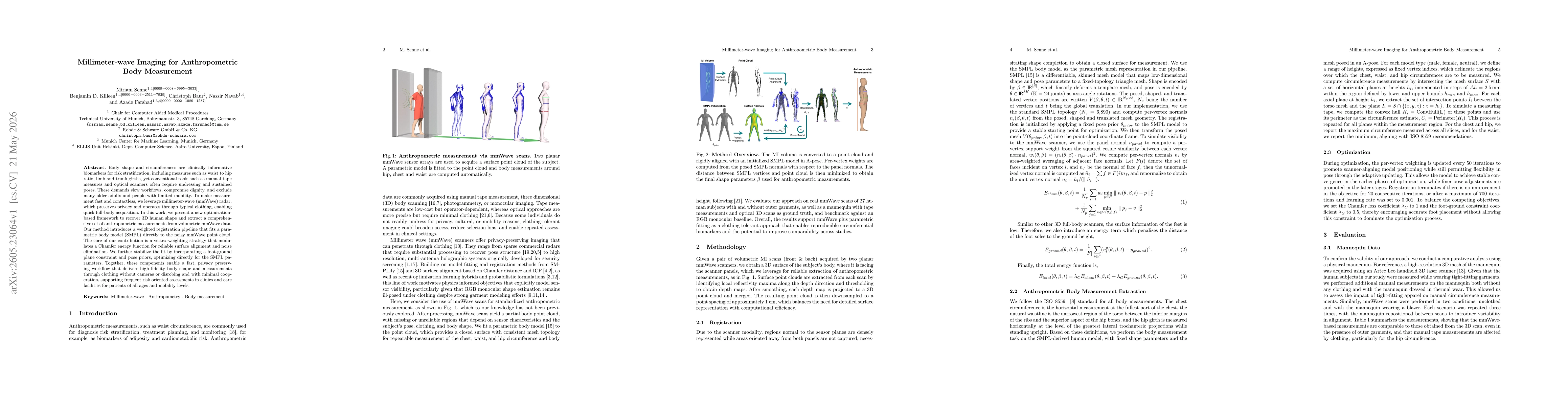 Thumbnail for Millimeter-wave Imaging for Anthropometric Body Measurement