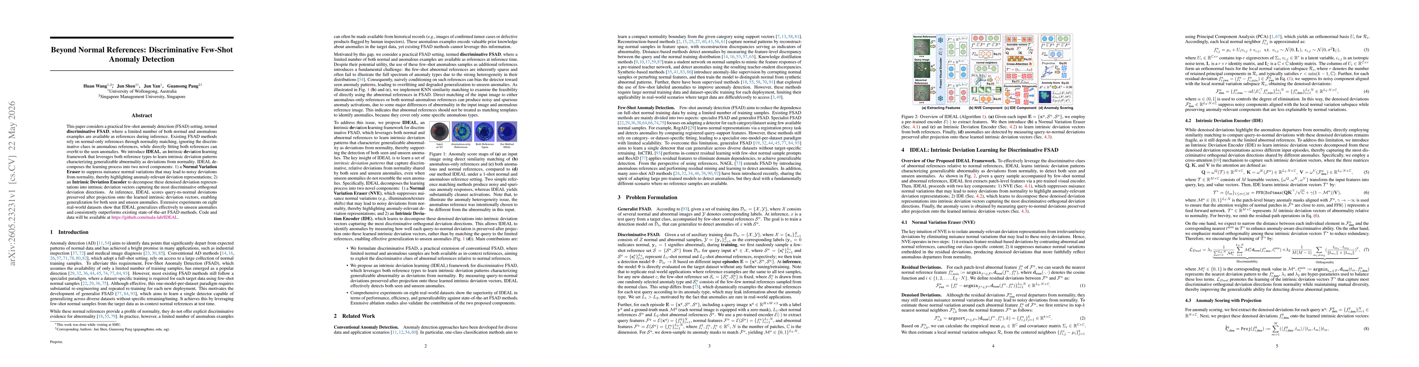 Thumbnail for Beyond Normal References: Discriminative Few-Shot Anomaly Detection