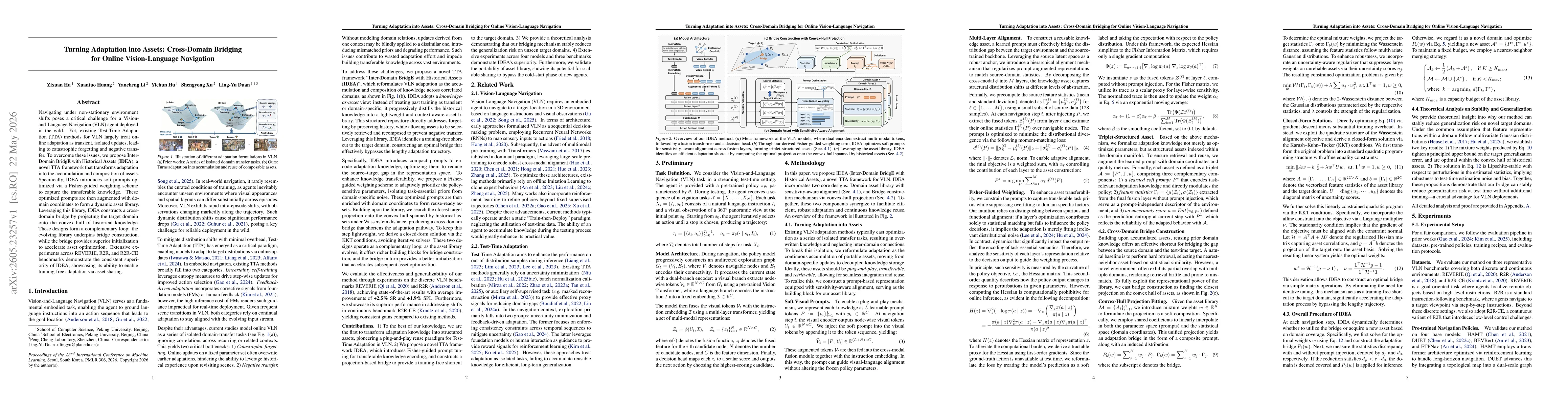 Thumbnail for Turning Adaptation into Assets: Cross-Domain Bridging for Online Vision-Language Navigation
