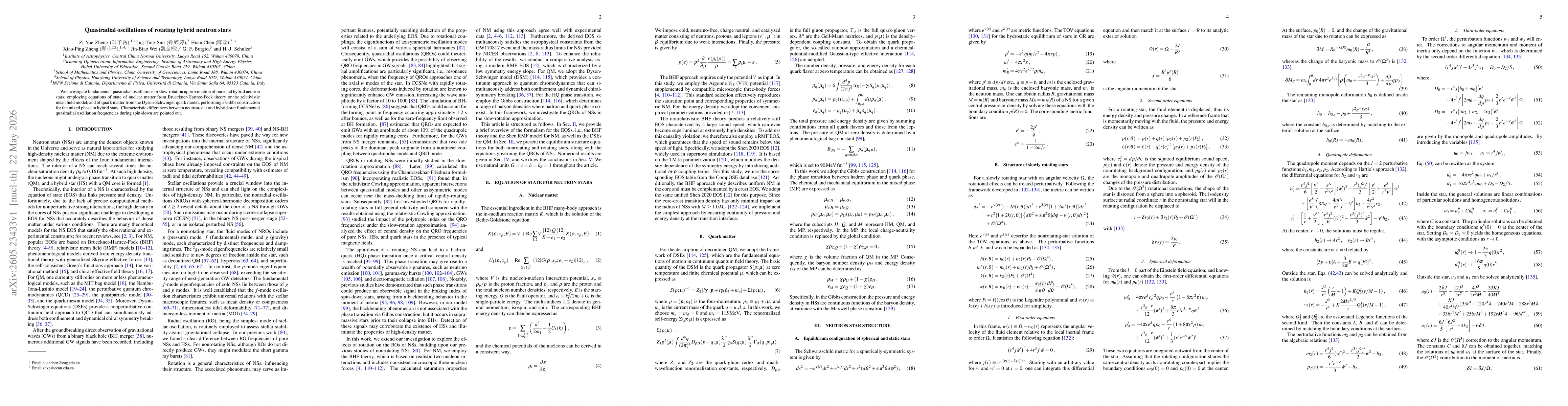 Thumbnail for Quasiradial oscillations of rotating hybrid neutron stars