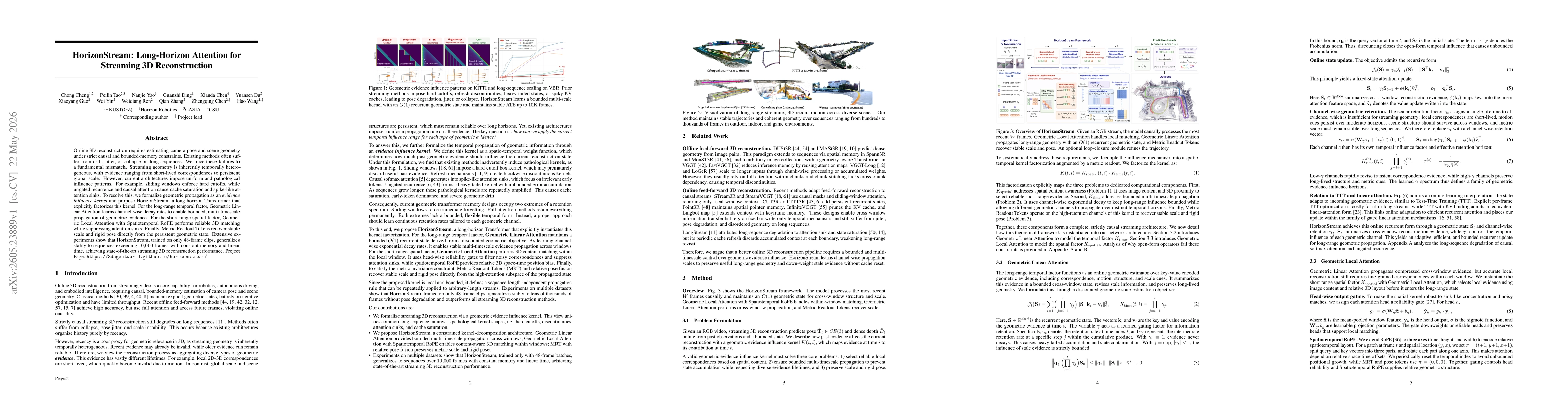 Thumbnail for HorizonStream: Long-Horizon Attention for Streaming 3D Reconstruction