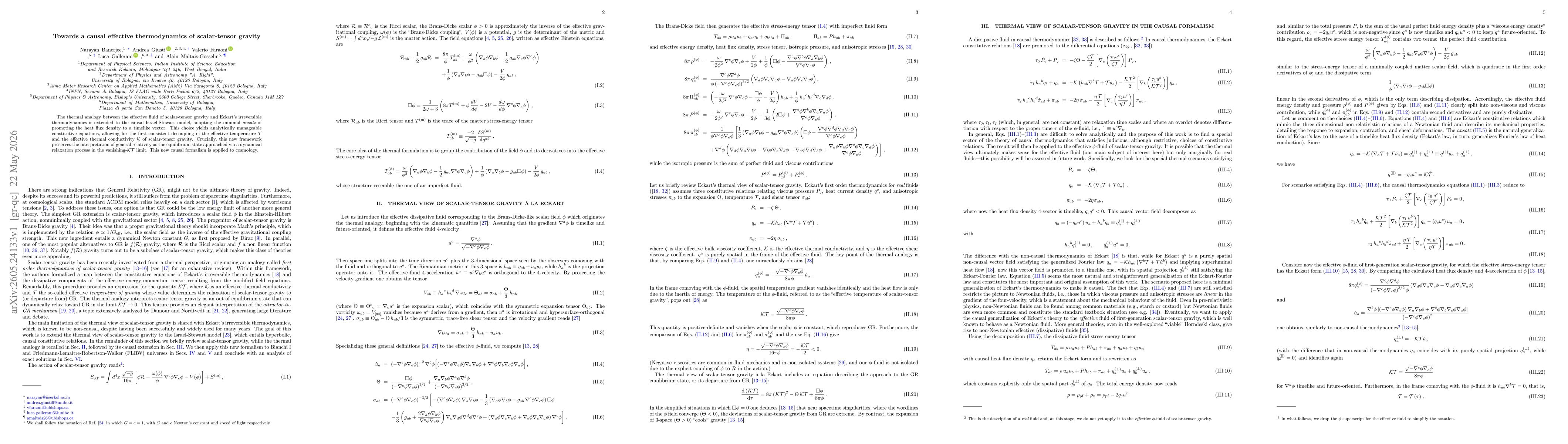 Thumbnail for Towards a causal effective thermodynamics of scalar-tensor gravity