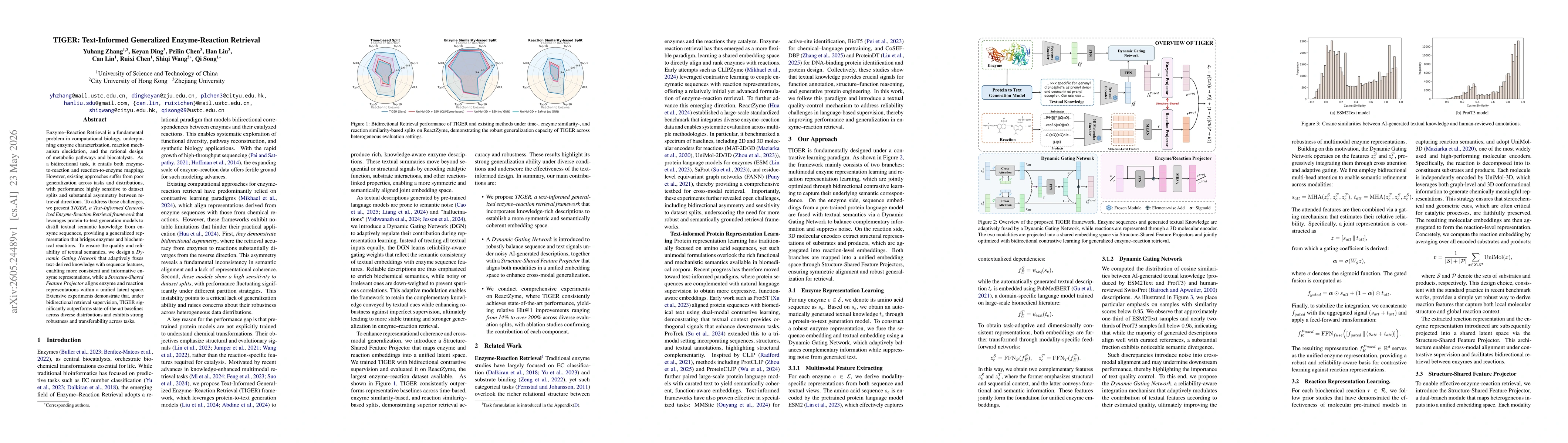 Thumbnail for TIGER: Text-Informed Generalized Enzyme-Reaction Retrieval
