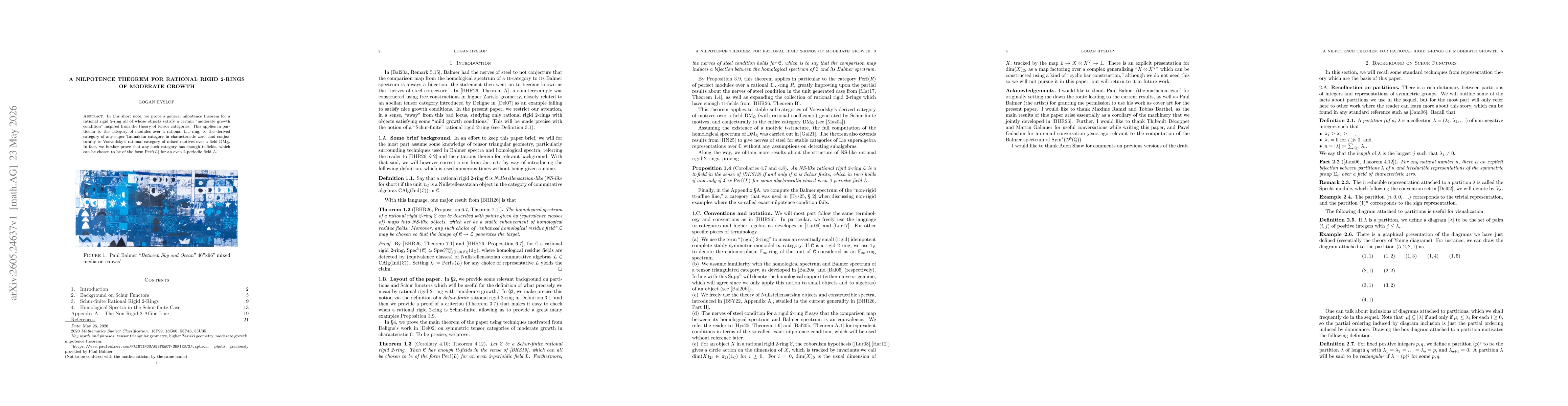 Thumbnail for A Nilpotence Theorem for Rational Rigid 2-Rings of Moderate Growth