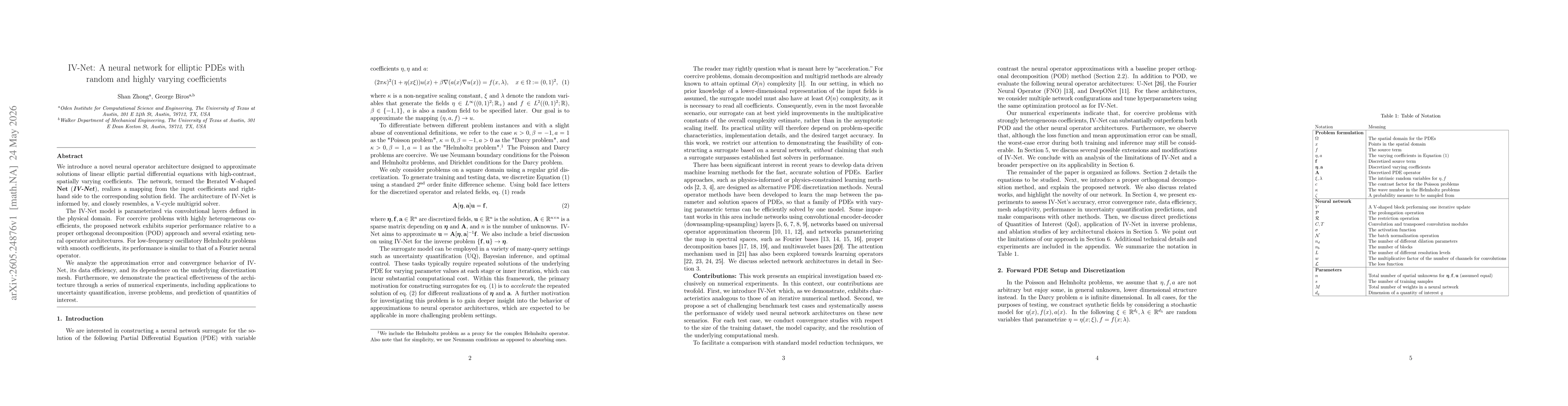 Thumbnail for IV-Net: A neural network for elliptic PDEs with random and highly varying coefficients