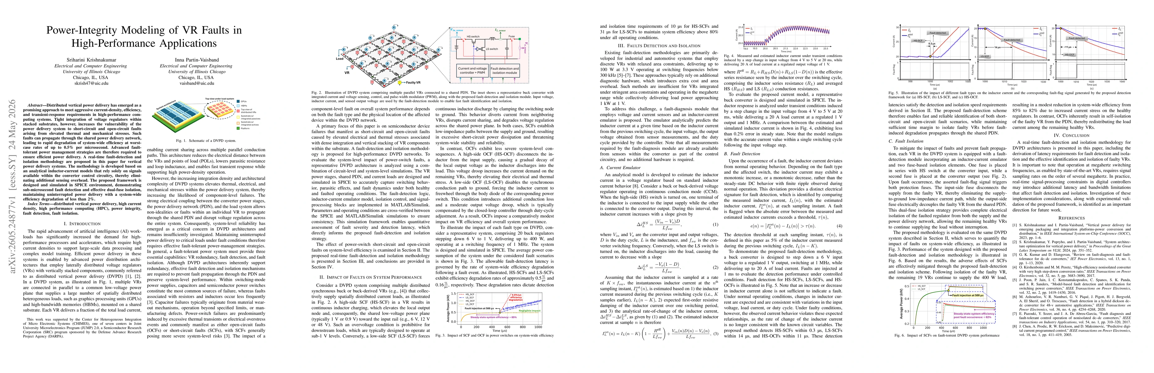 Thumbnail for Power-Integrity Modeling of VR Faults in High-Performance Applications