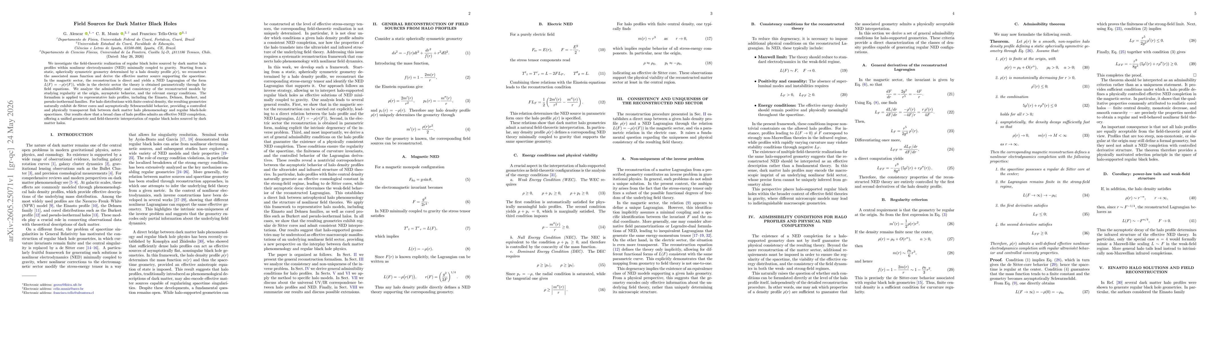 Thumbnail for Field Sources for Dark Matter Black Holes