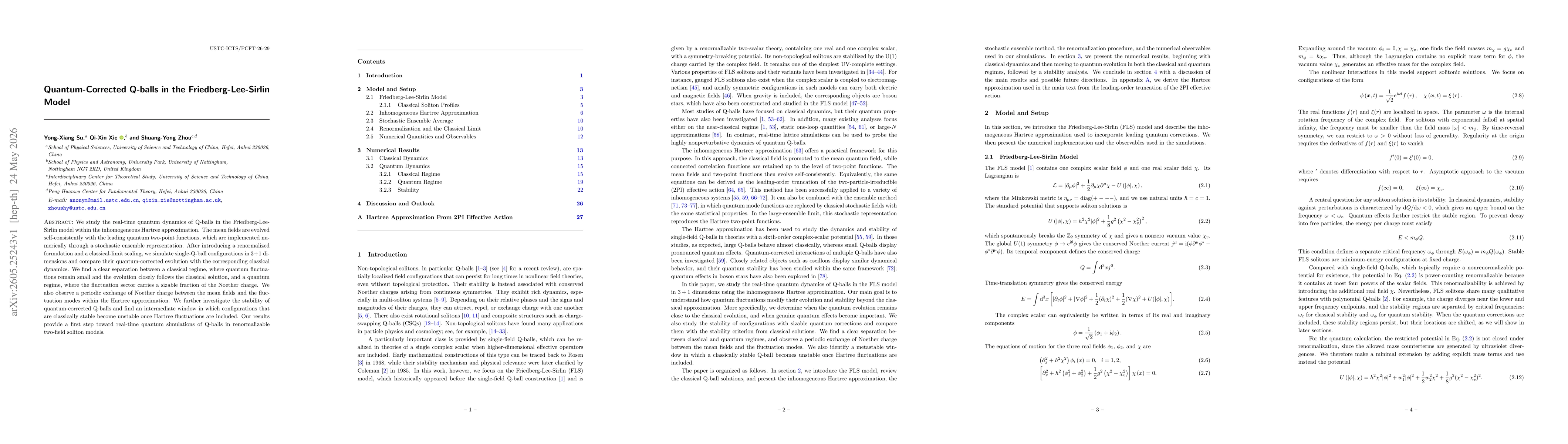 Thumbnail for Quantum-Corrected Q-balls in the Friedberg-Lee-Sirlin Model