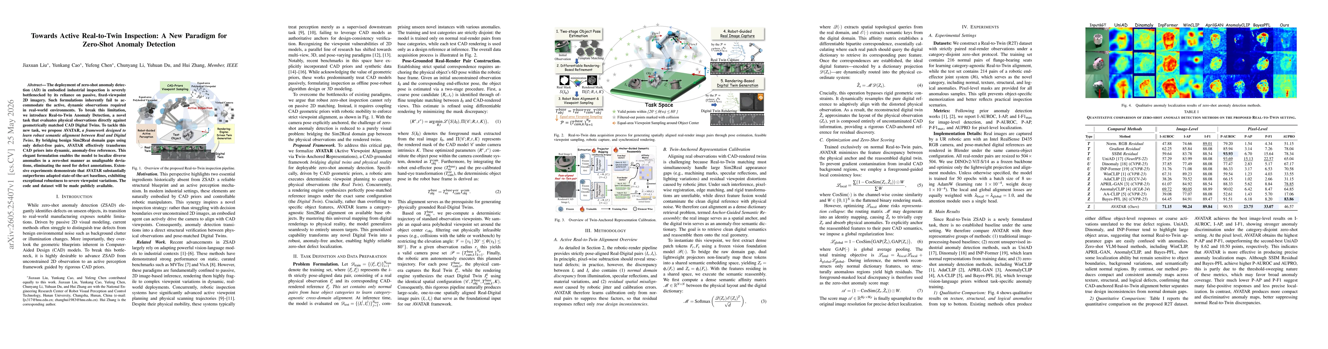 Thumbnail for Towards Active Real-to-Twin Inspection: A New Paradigm for Zero-Shot Anomaly Detection