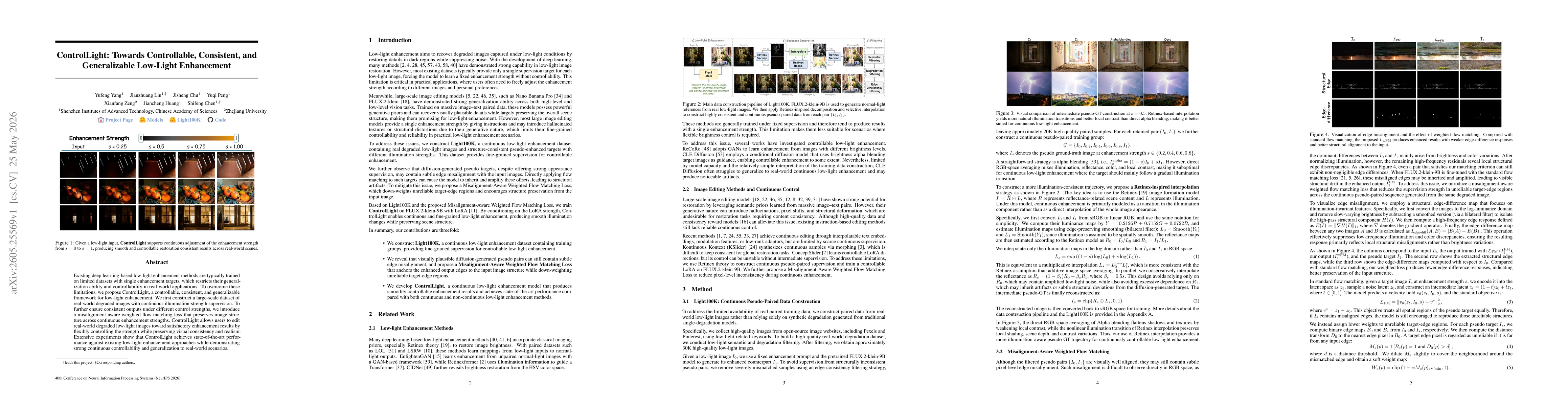Thumbnail for ControlLight: Towards Controllable, Consistent, and Generalizable Low-Light Enhancement