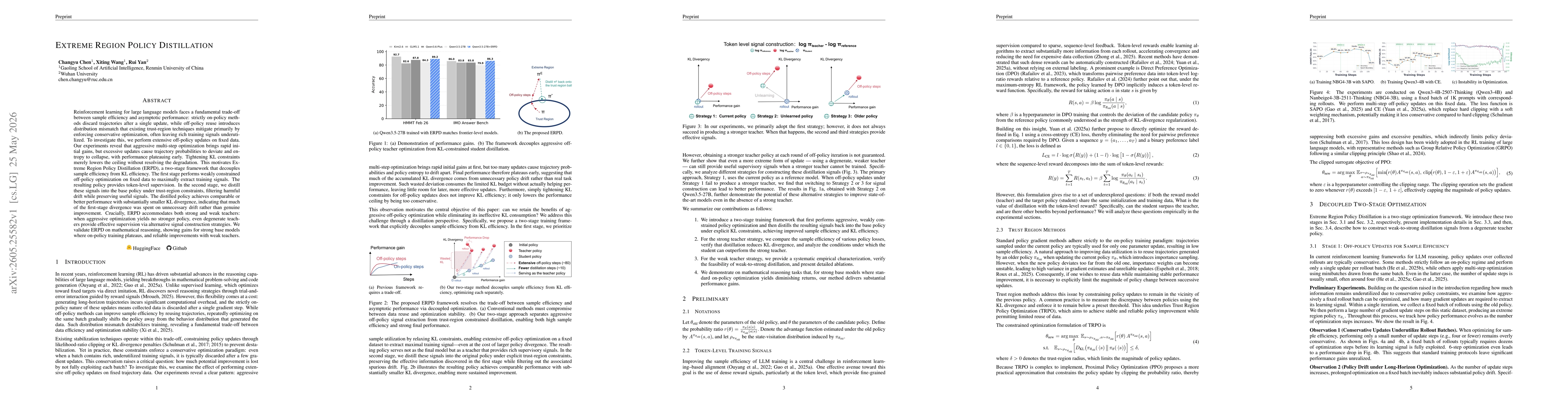 Thumbnail for Extreme Region Policy Distillation