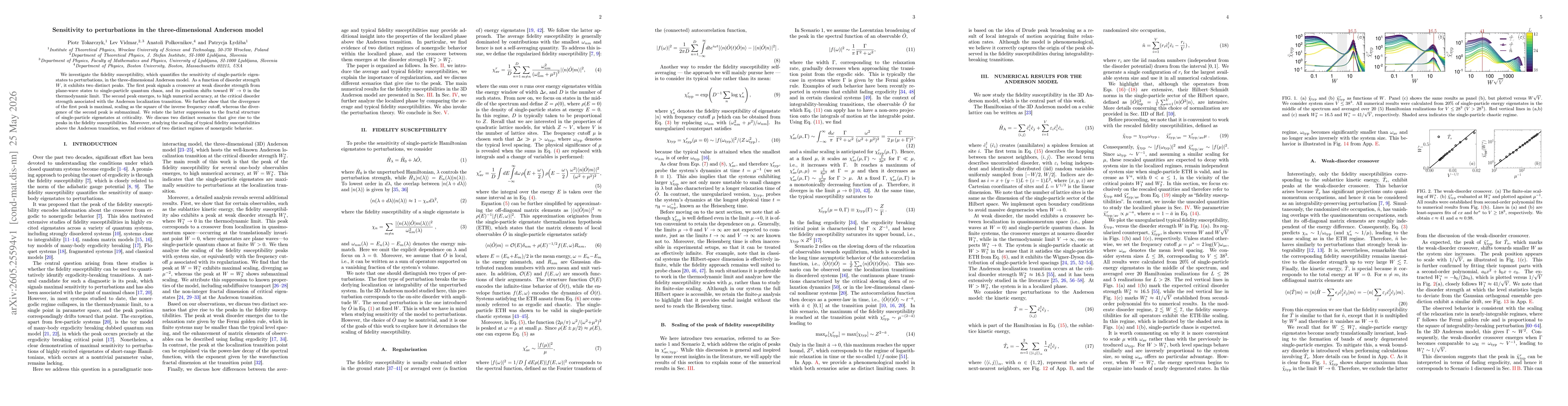 Thumbnail for Sensitivity to perturbations in the three-dimensional Anderson model