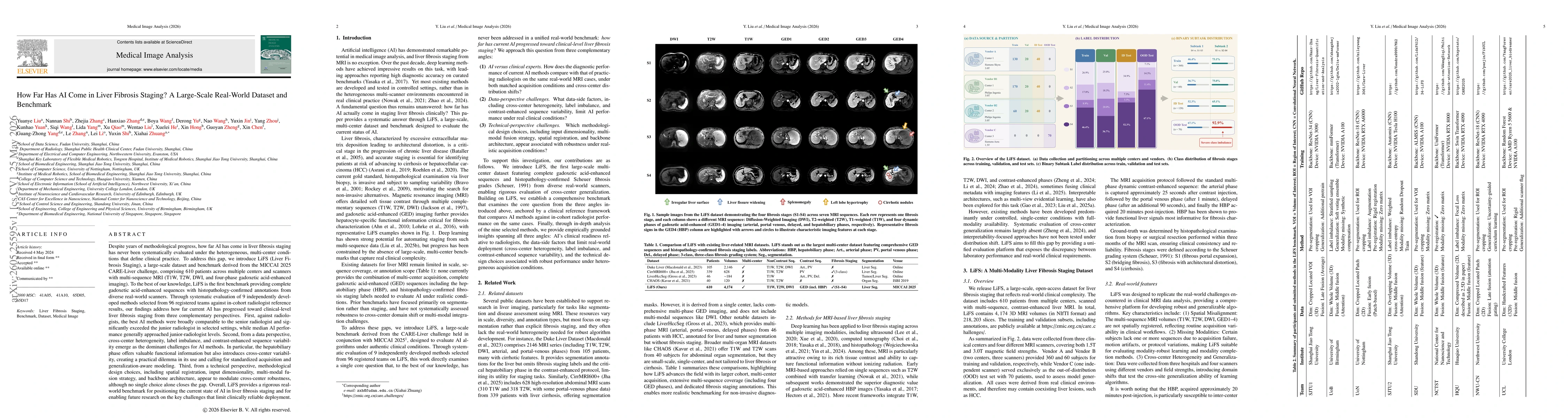 Thumbnail for How Far Has AI Come in Liver Fibrosis Staging? A Large-Scale Real-World Dataset and Benchmark
