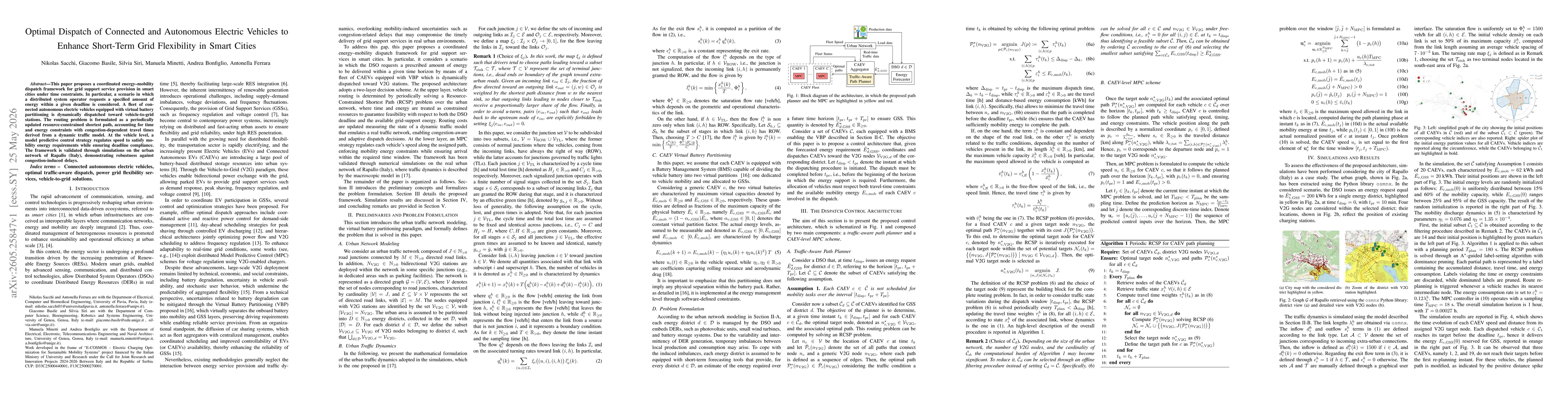 Thumbnail for Optimal Dispatch of Connected and Autonomous Electric Vehicles to Enhance Short-Term Grid Flexibility in Smart Cities