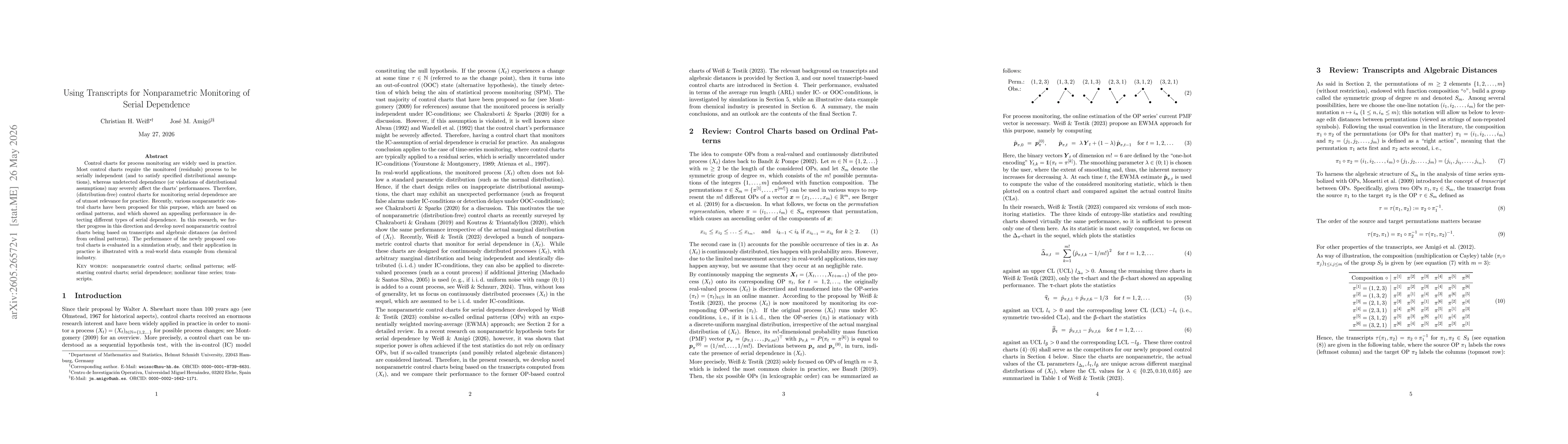 Thumbnail for Using Transcripts for Nonparametric Monitoring of Serial Dependence