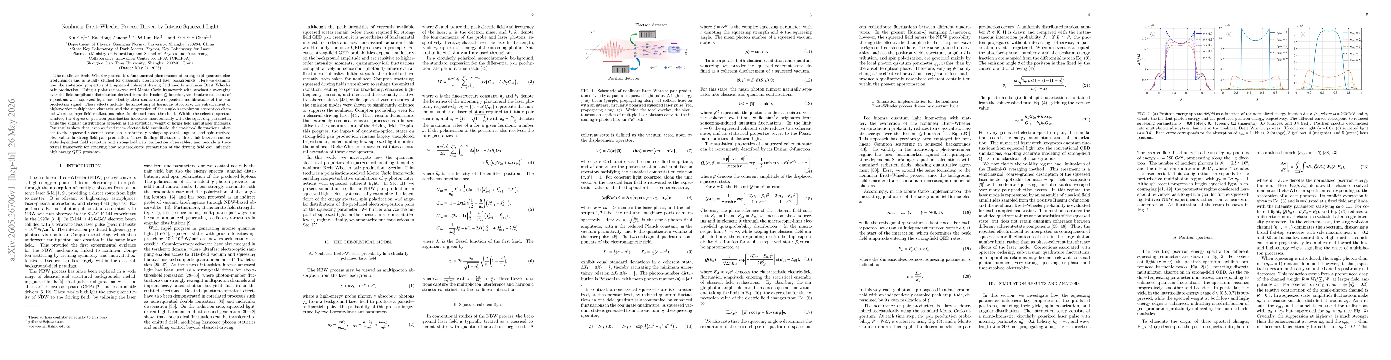 Thumbnail for Nonlinear Breit-Wheeler Process Driven by Intense Squeezed Light