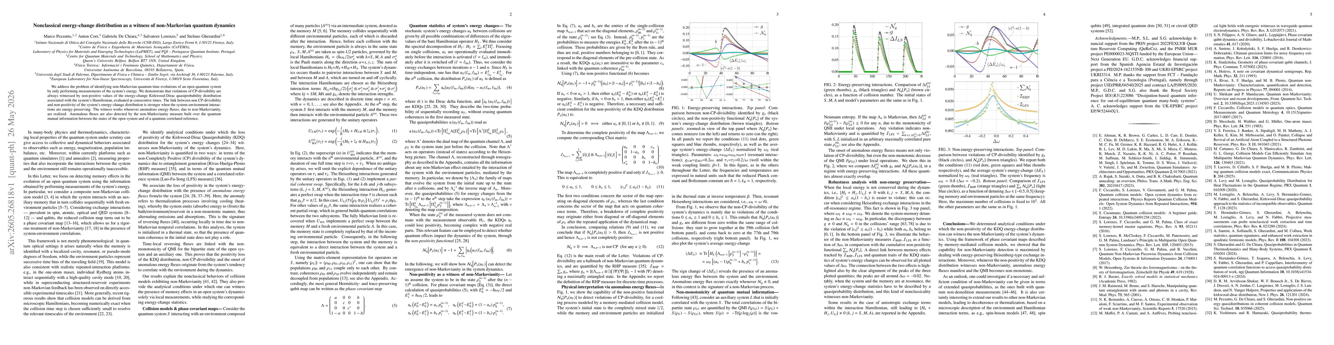 Thumbnail for Nonclassical energy-change distribution as a witness of non-Markovian quantum dynamics