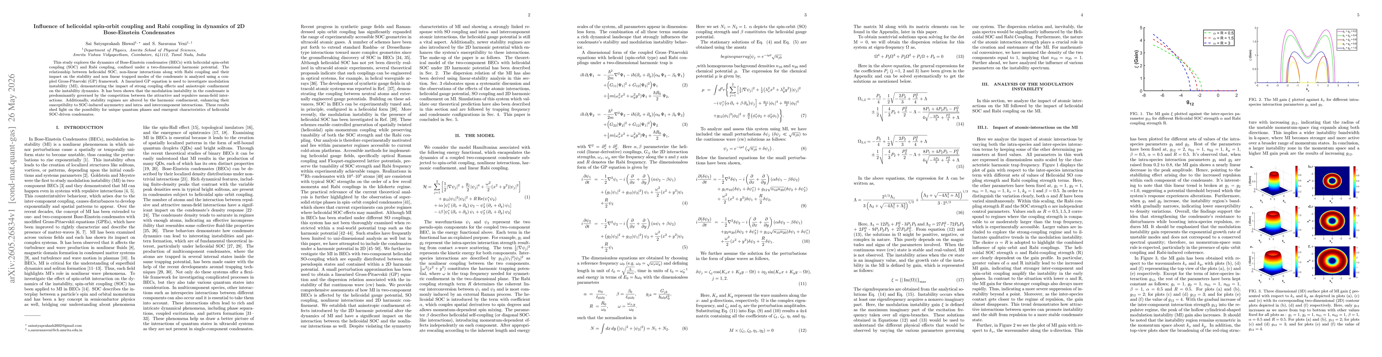 Thumbnail for Influence of helicoidal spin-orbit coupling and Rabi coupling in dynamics of 2D Bose-Einstein Condensates