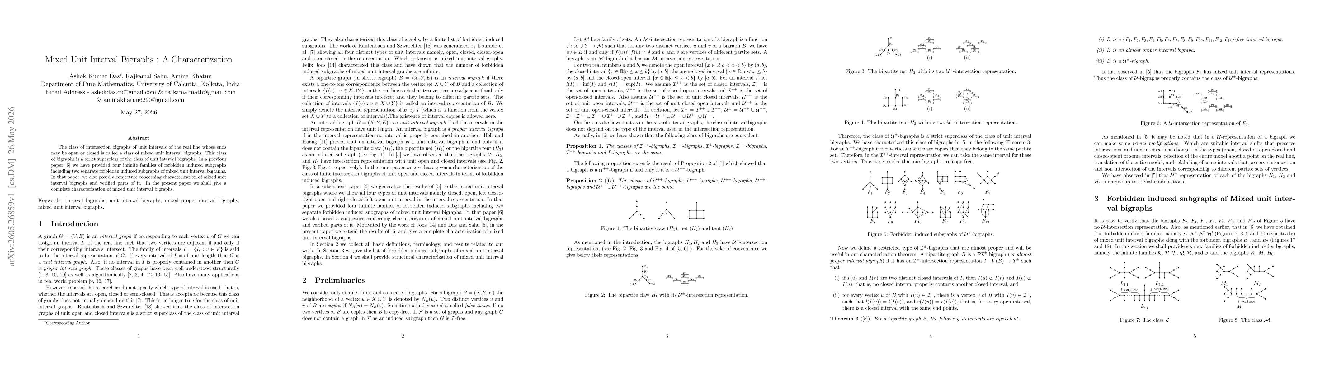 Thumbnail for Mixed Unit Interval Bigraphs : A Characterization