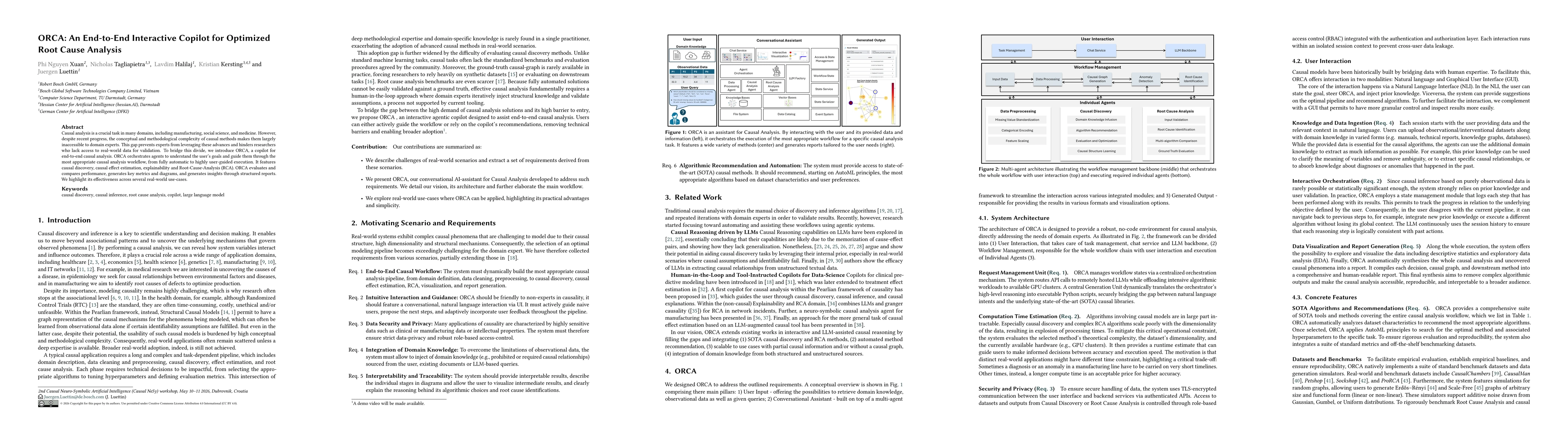 Thumbnail for ORCA: An End-to-End Interactive Copilot for Optimized Root Cause Analysis