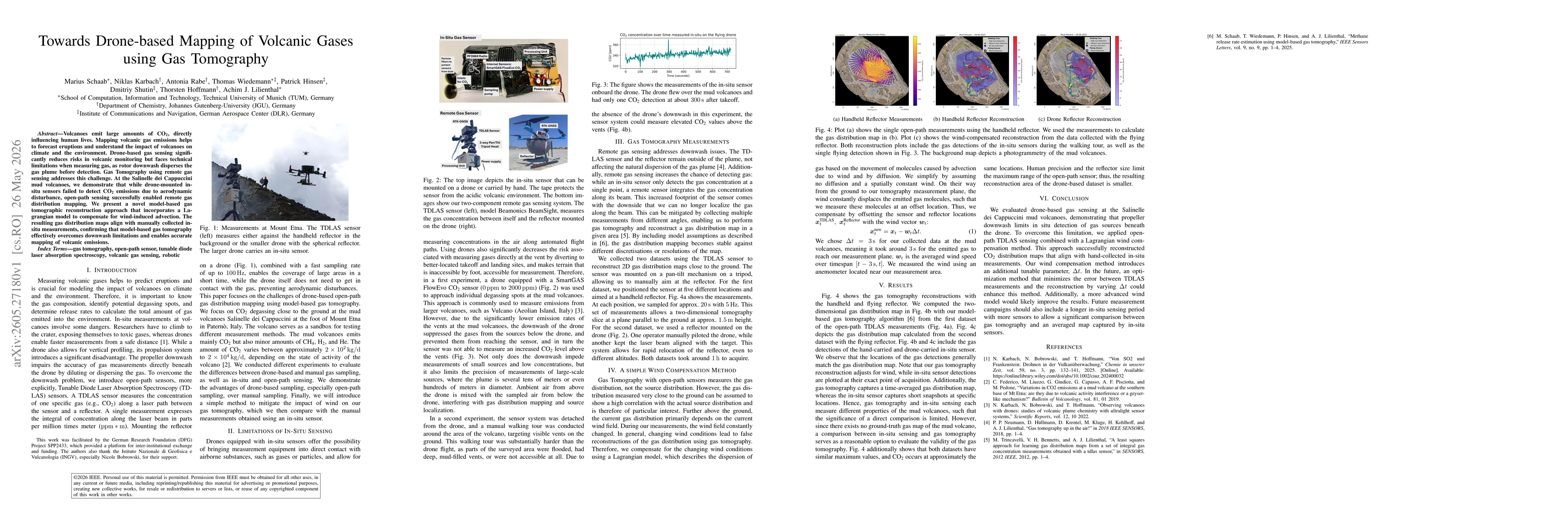 Thumbnail for Towards Drone-based Mapping of Volcanic Gases using Gas Tomography