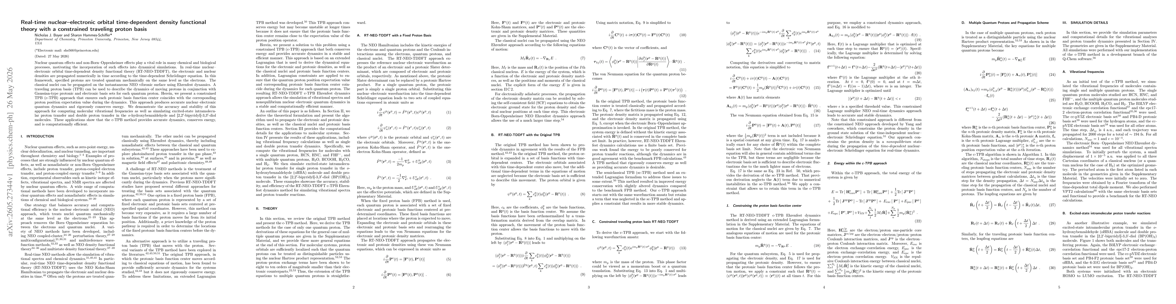Thumbnail for Real-time nuclear-electronic orbital time-dependent density functional theory with a constrained traveling proton basis