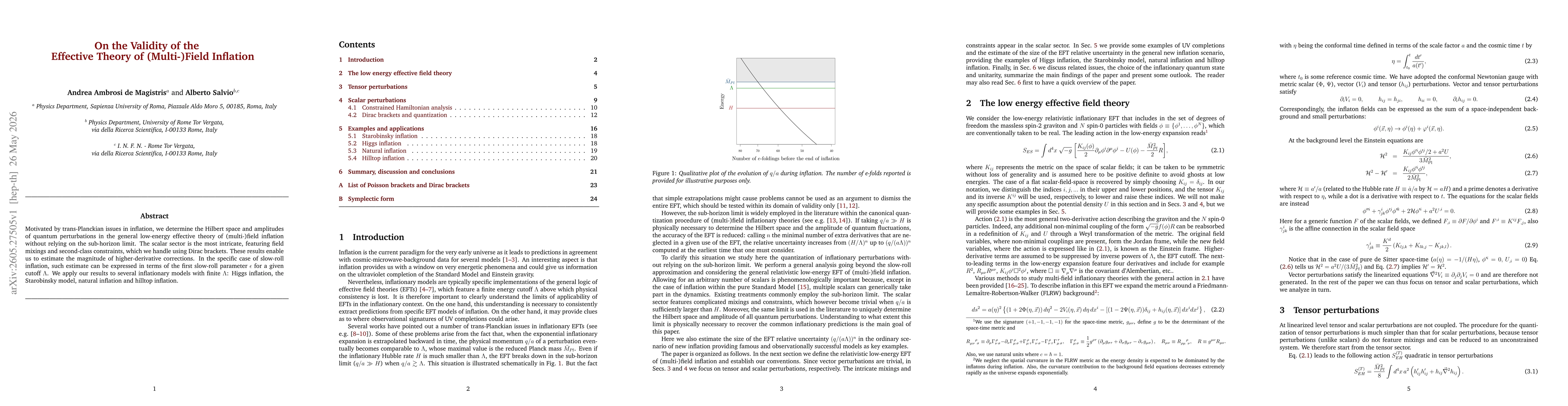 Thumbnail for On the Validity of the Effective Theory of (Multi-)Field Inflation