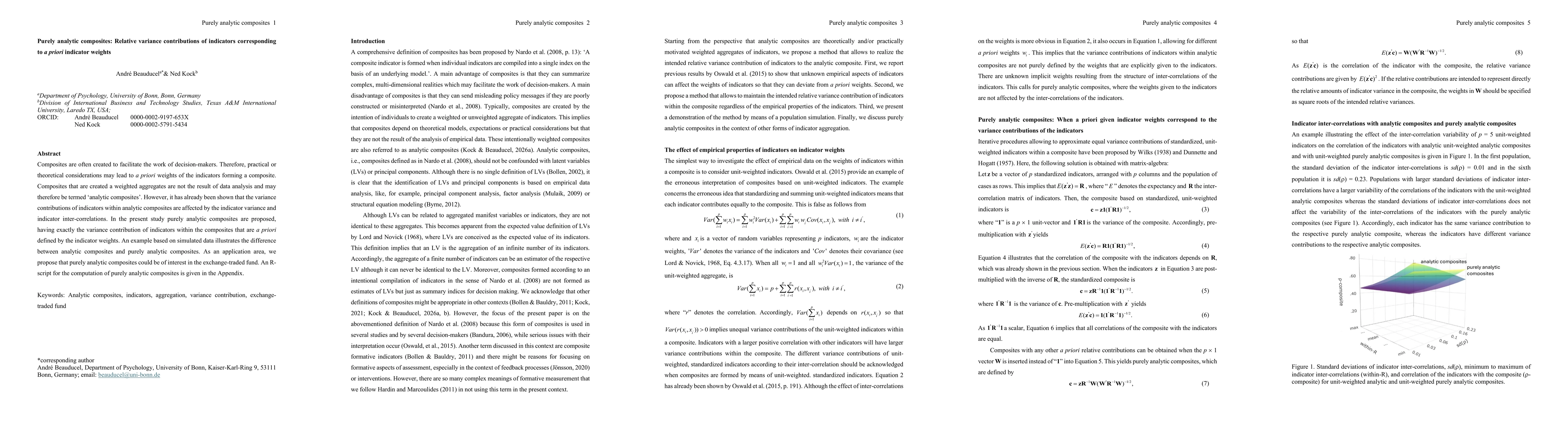 Thumbnail for Purely analytic composites: Relative variance contributions of indicators corresponding to a priori indicator weights